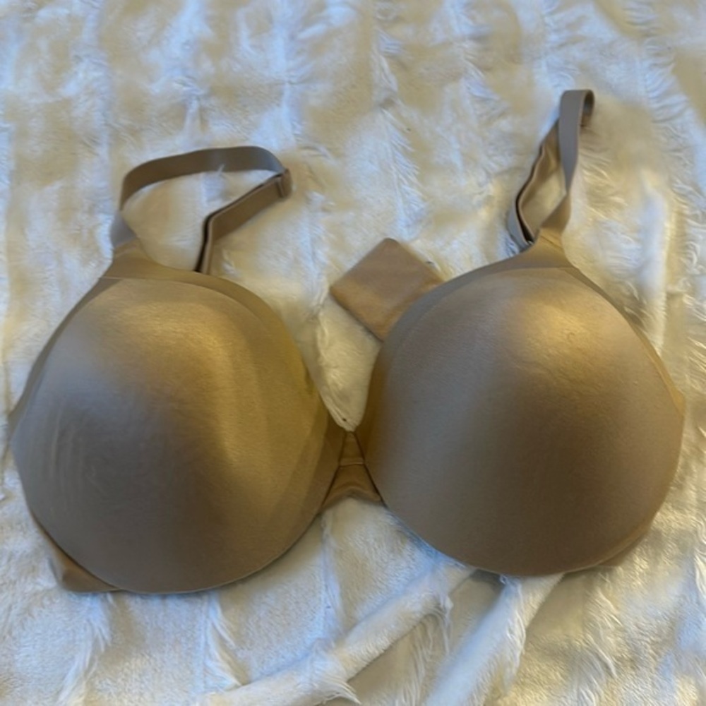 Cream Bra T- SHIRT by Madeinform 36D- BRAS #17💙 NWOT - Picture 3 of 6